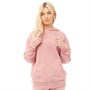 GOOD FOR NOTHING Damskie Oversized Bluza z Kapturem Różowy