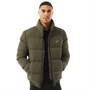 GOOD FOR NOTHING Mens Road Puffer Jacket Khaki