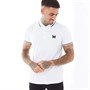 GOOD FOR NOTHING Mens Tip Polo Optic White