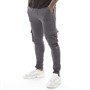 GOOD FOR NOTHING Mens Fligh Cargo Joggers Charcoal