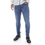 GOOD FOR NOTHING Mens Factor Skinny Jeans Mid Wash