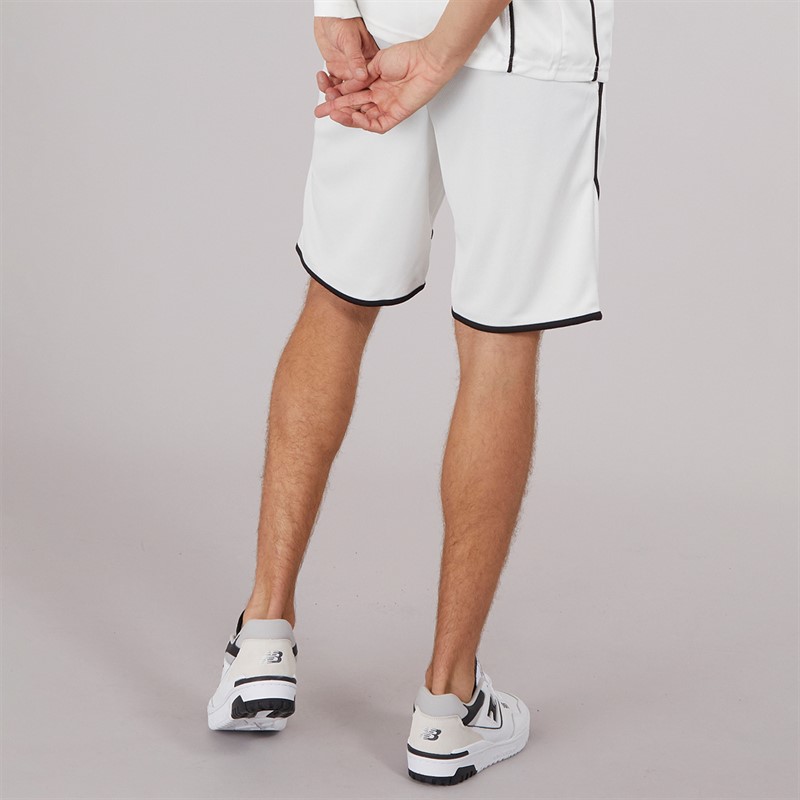 GOOD FOR NOTHING Mens Resort Mesh Shorts White