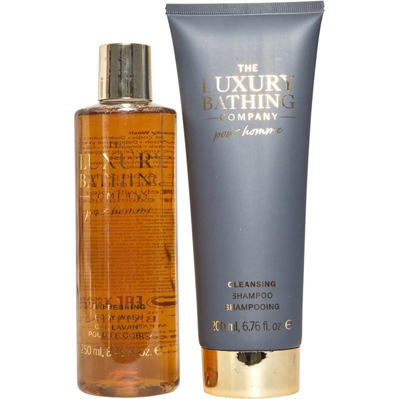 GRACE COLE Mens Enhance Two Piece (250ml Body Wash And 200ml Shampoo) Multi