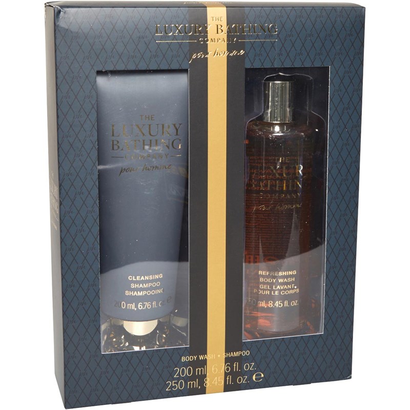 GRACE COLE Mens Enhance Two Piece (250ml Body Wash And 200ml Shampoo) Multi