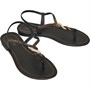 GRENDHA Womens Cacau Herancas Twist Sandals Black