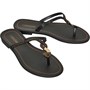GRENDHA Dames Grendha Cacau Herancas Twist Slippers Zwart
