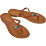 GRENDHA Dames Cacau Herancas Twist Slippers Bruin