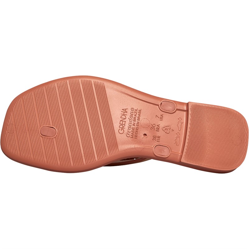 GRENDHA Womens Hera Sandals Rose Gold