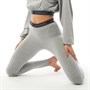 Loungeable Legging Femme Gris Chiné