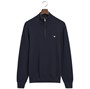 Gant Herre Cotton Texture Trøjer Marineblå