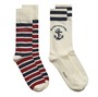 Gant Herre Maritime Sokker Flerfarvet