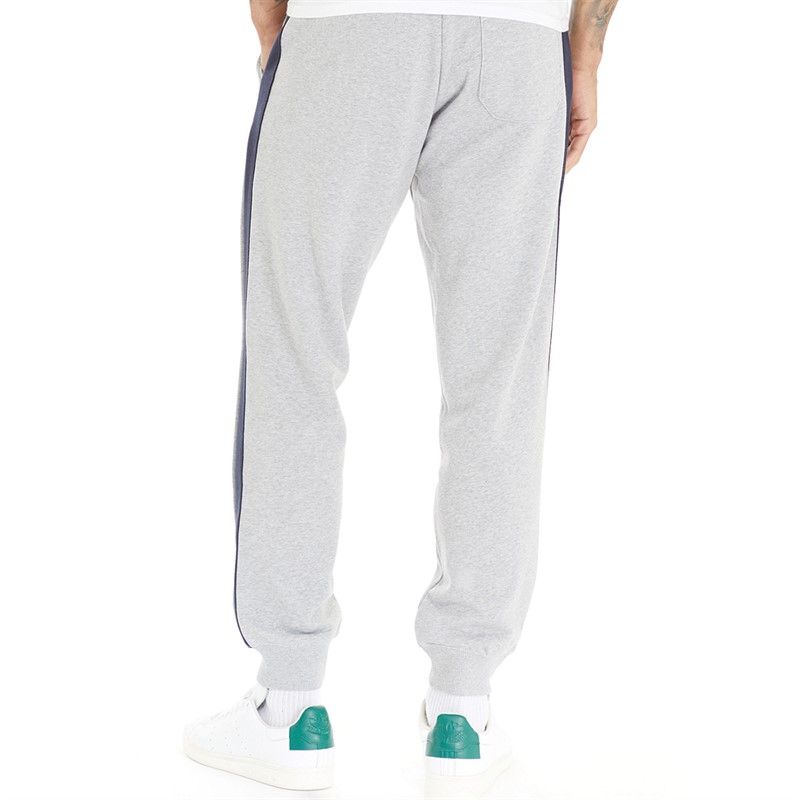 Gant Heren Banner Shield Joggingbroek Gemeleerd Grijs