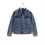 Gant Vestes en jean Trucker Homme Bleu Clair
