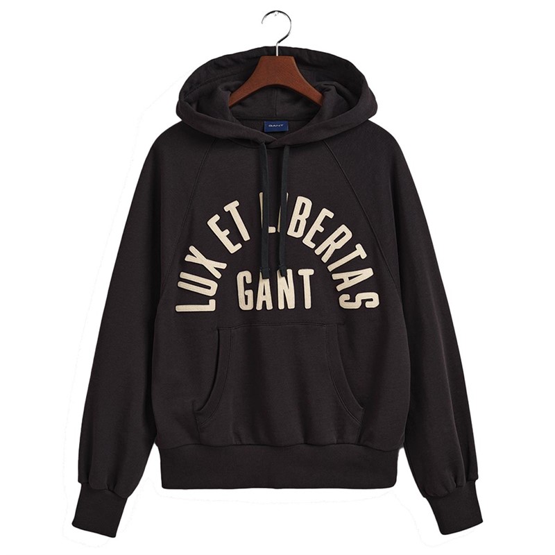 Gant Sweats à Capuche Luxe Homme Noir
