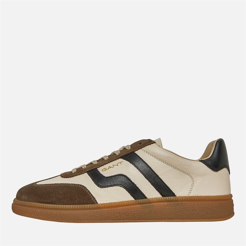 Gant Mens Cuzmo Trainers Putty - Size 45