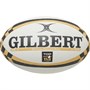 Gilbert Rugby Top 14 Replica Rugby Ball White/Black/Metallic