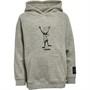 Kronstadt Kids Sweatshirts Harald Printed Enfants Gris Clair Chiné