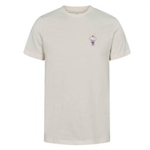 Kronstadt Kids Drenge Kronstadt Embroidery T-shirts Ecru