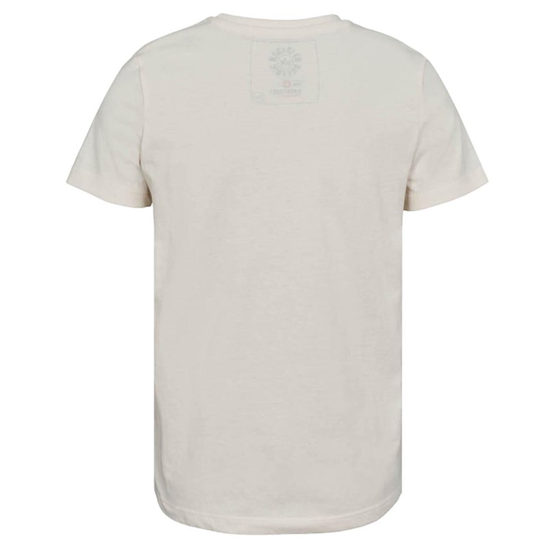 Kronstadt Kids Drenge Kronstadt Embroidery T-shirts Ecru