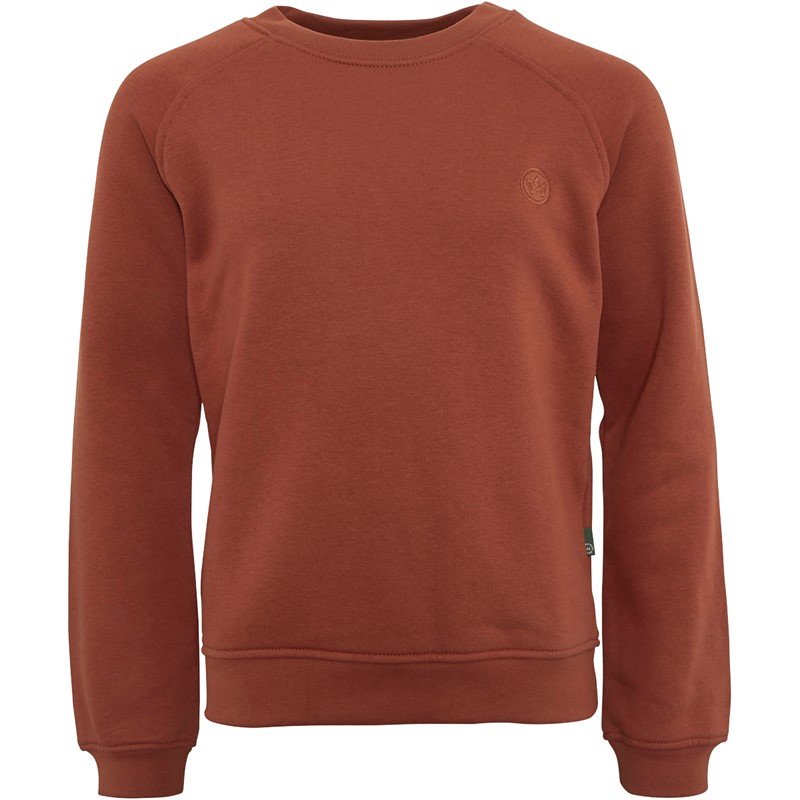 Kronstadt Kids Børn Lars Recycled Sweatshirts Rød