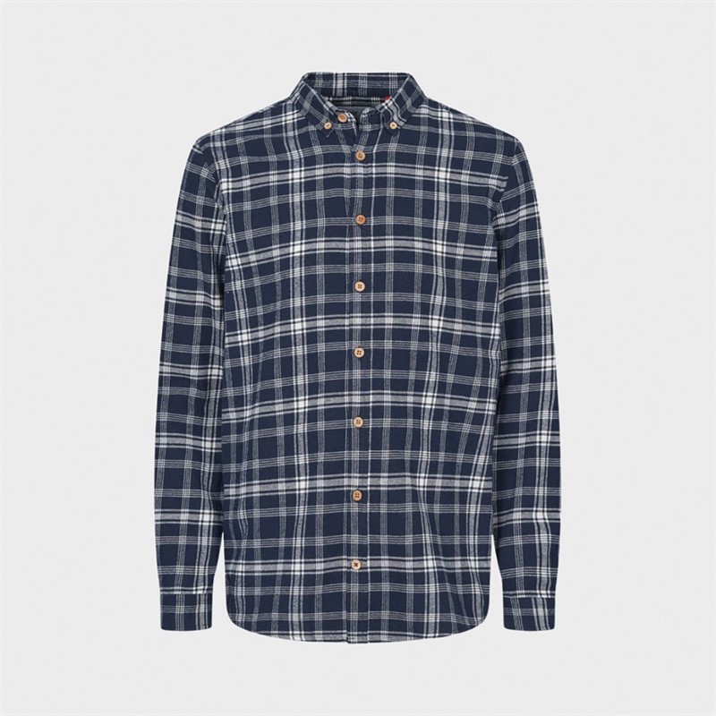 Kronstadt Kids Drenge Johan Flannel Check Langærmet shirts Flerfarvet