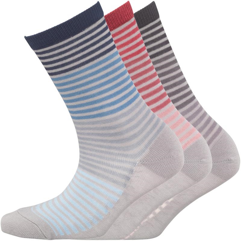 Buy Green Treat Womens Three Pack Socks Multi