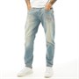 G-STAR Mens Loic Relaxed Tapered Jeans Vintage Carolina Blue Restored