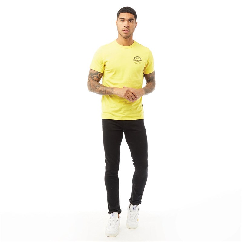 G-STAR Herrer Originals GR T-Shirt Citron