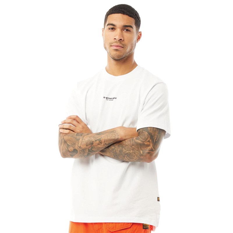 G-STAR Herren G-Star T-Shirt Weiß