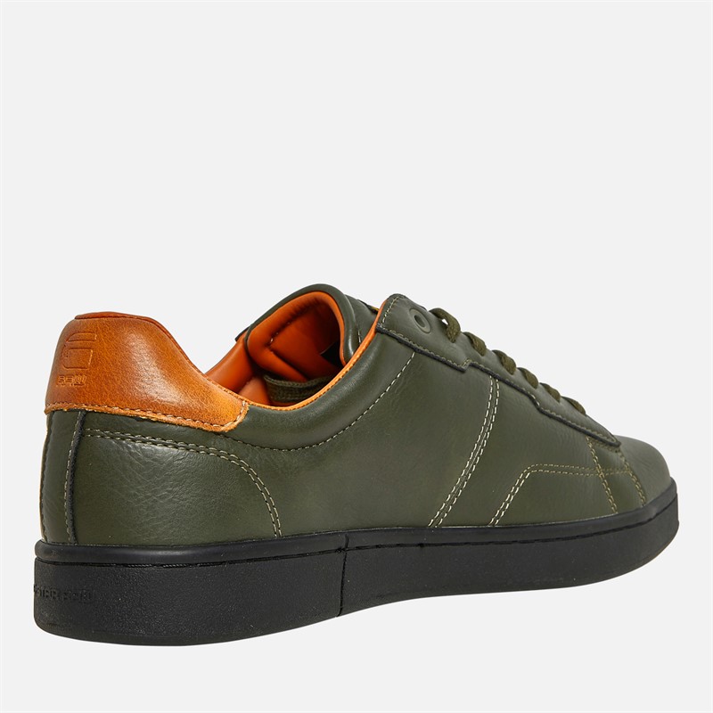 G-STAR Herren Cadet Sneaker Oliv/Orange
