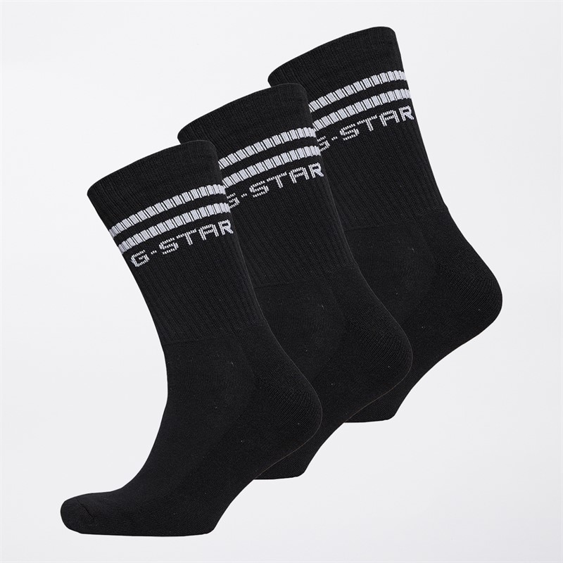 G-STAR Mens Creek Socks Black