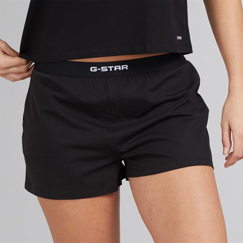 G-STAR Damen Schlafanzug Set Schwarz