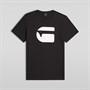 G-STAR Herren Logo Slim T Shirt Schwarz
