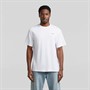 G-STAR Herren Brust Logo T Shirt Weiß