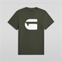G-STAR Herren Logo Slim T Shirt Grün