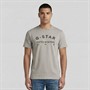 G-STAR Herren Brust Logo T Shirt Grau