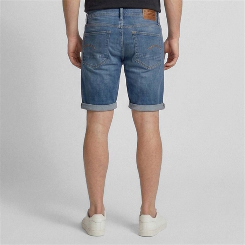 G-STAR Herren 3301 Slim Shorts Blau