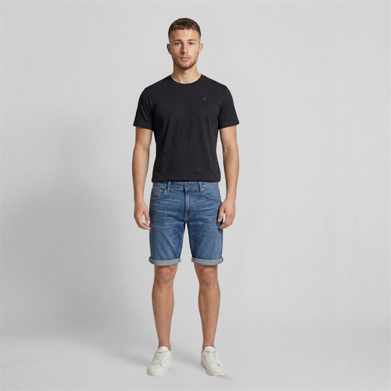G-STAR Herren 3301 Slim Shorts Blau