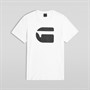 G-STAR Herren Logo Slim T Shirt Weiß