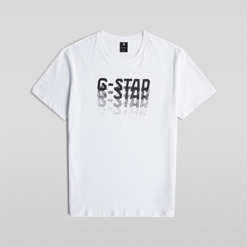 G-STAR Herre Falmet T-shirt Hvid