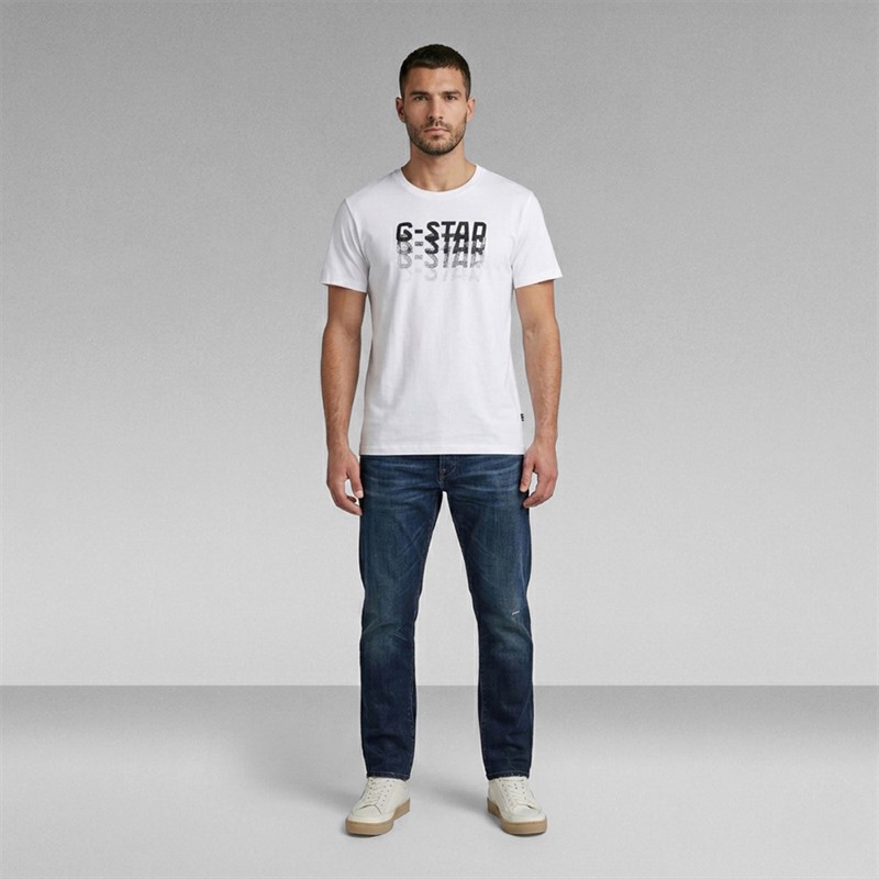 G-STAR Herre Falmet T-shirt Hvid