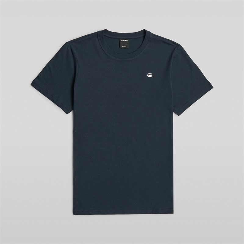 G-STAR Mens Logo Slim T-Shirt Salute