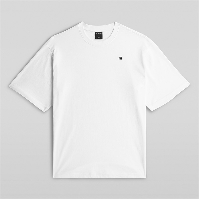 G-STAR Mens Boxy T-Shirt White