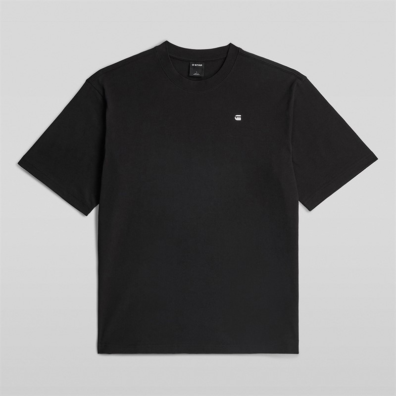 G-STAR Mens Boxy T-Shirt Dark Black