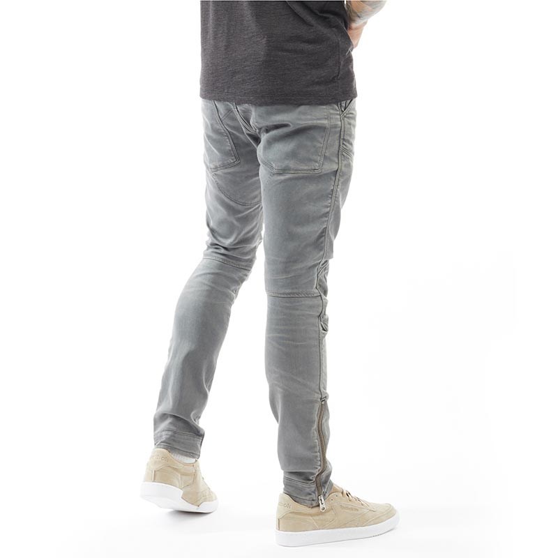 5620 3d ankle zip skinny jeans