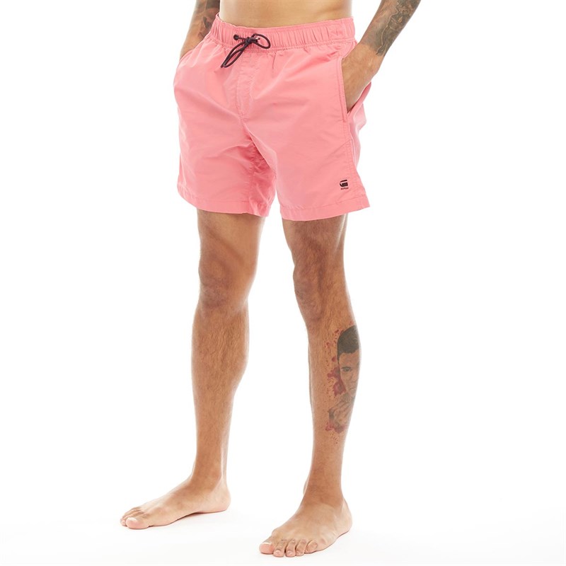 Buy GSTAR Mens Dirik Swim Shorts Cactus Pink