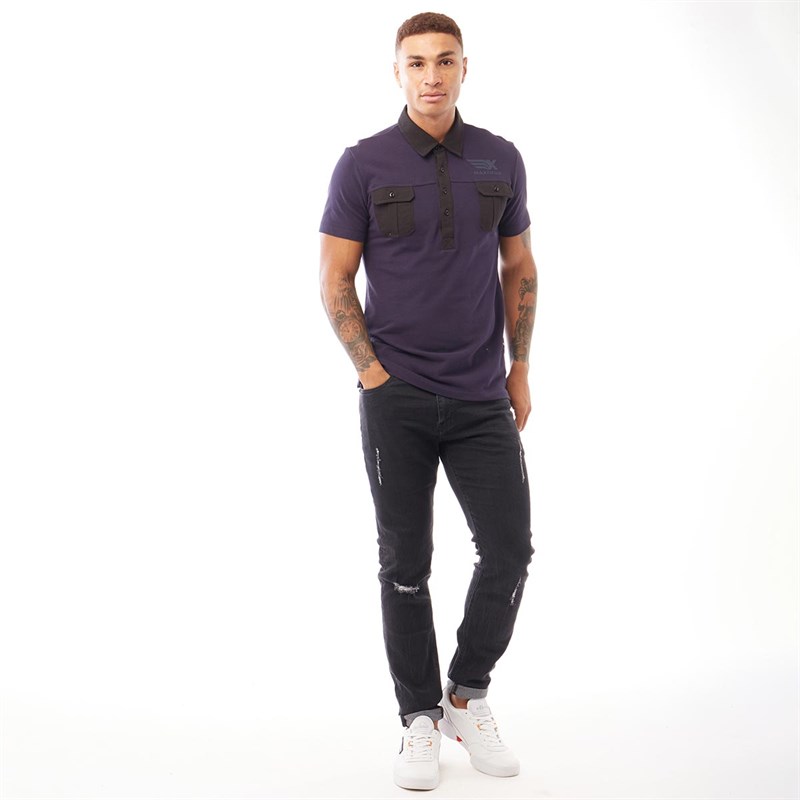 G-STAR Polo Max Homme Bleu Marine