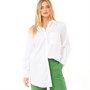 OBJECT Chemises à Manches Longues Roxa Femme Blanc Cassé