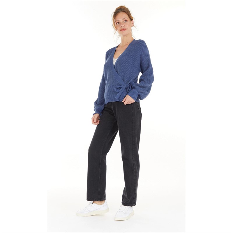 OBJECT Womens Malena Cardigan Bijou Blue
