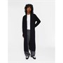 OBJECT Womens Malena Knitted Long Cardigan Black